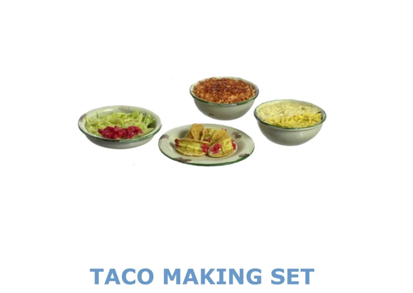 Miniature Taco Making, Miniature Taco Tuesday 1:12 Scale