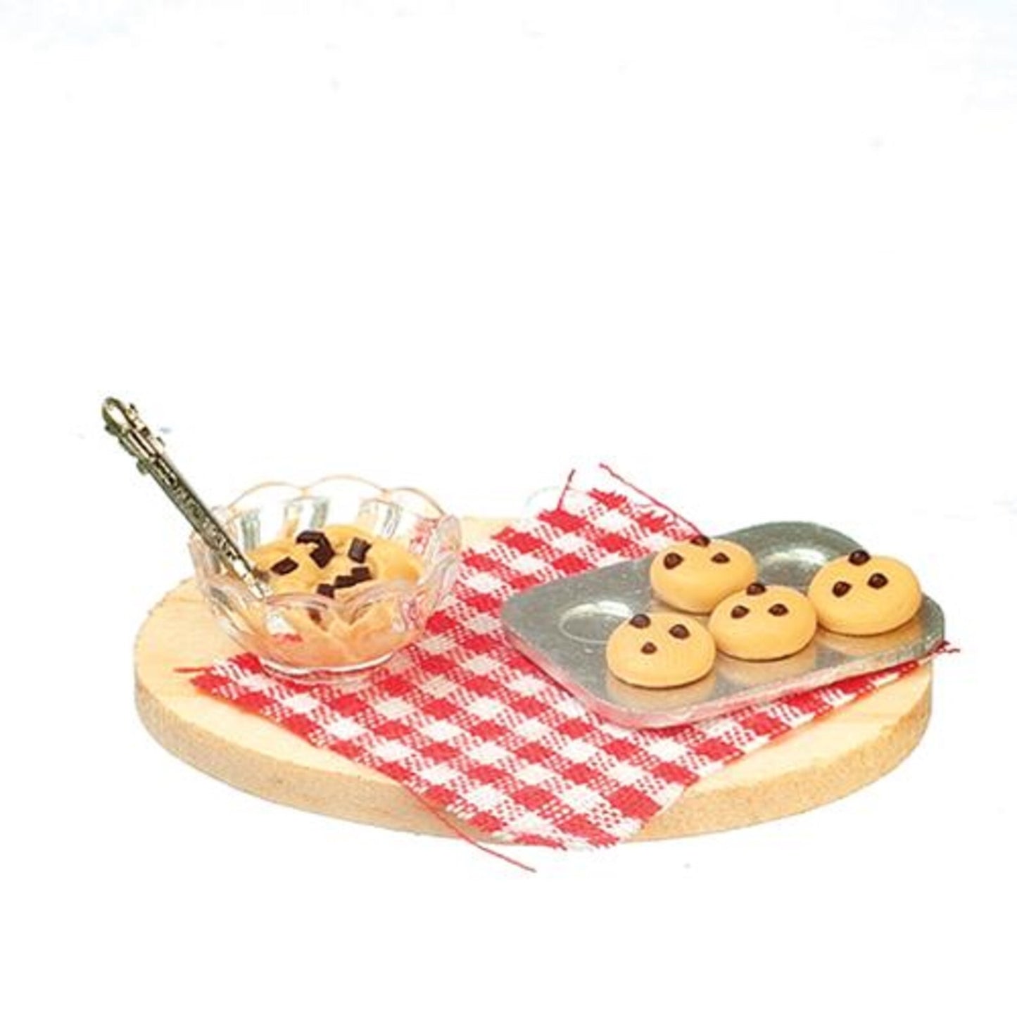Miniature Cookie Baking Assortment | Dollhouse Baking Products I Miniature Cookie Making I Miniature Dollhouse Baking I 1:12 Scale