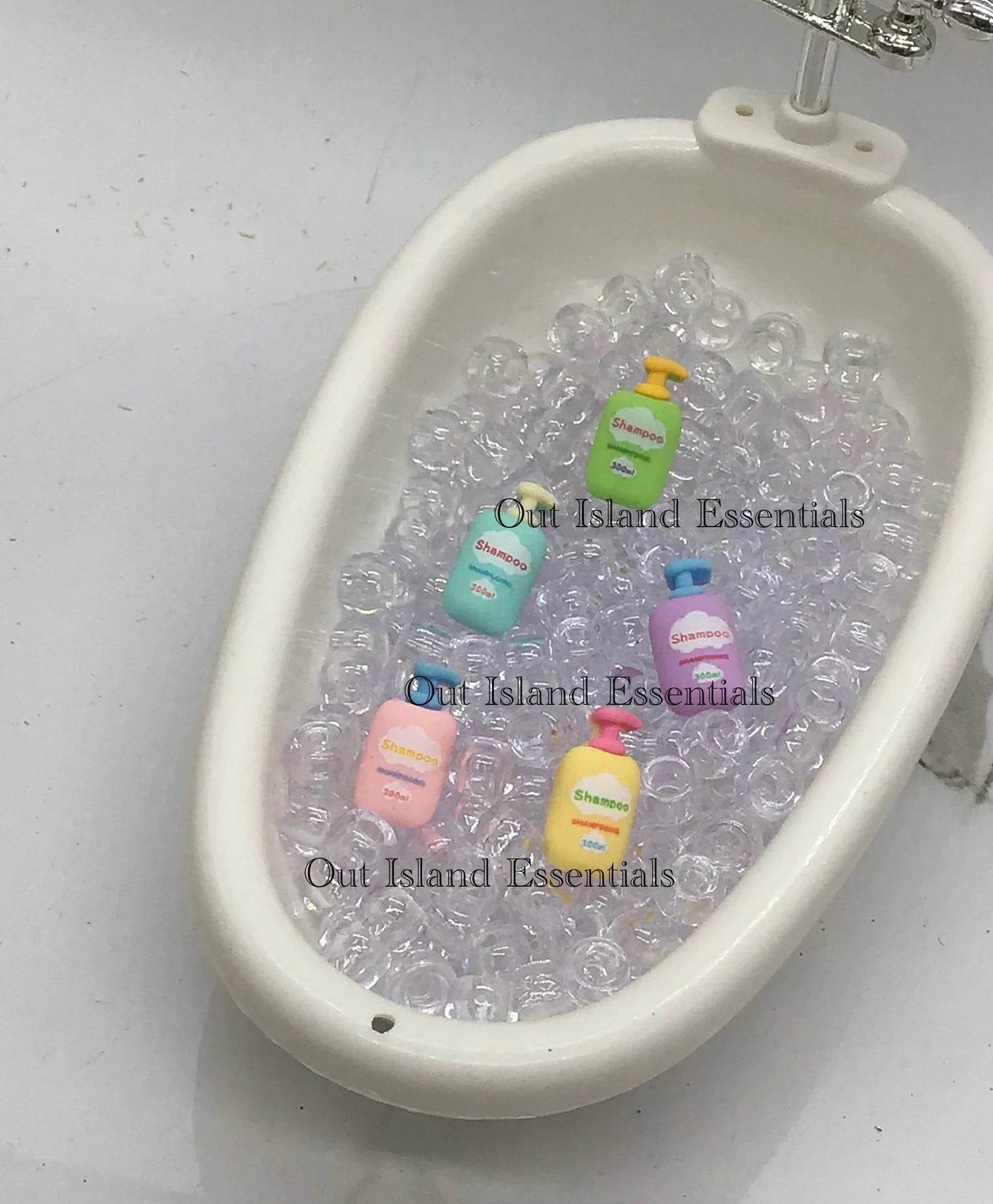Miniature Shampoo I Miniature 1:12 Scale Bathroom Accessories I Miniature 1 12 Scale Shampoo Or Scrungie
