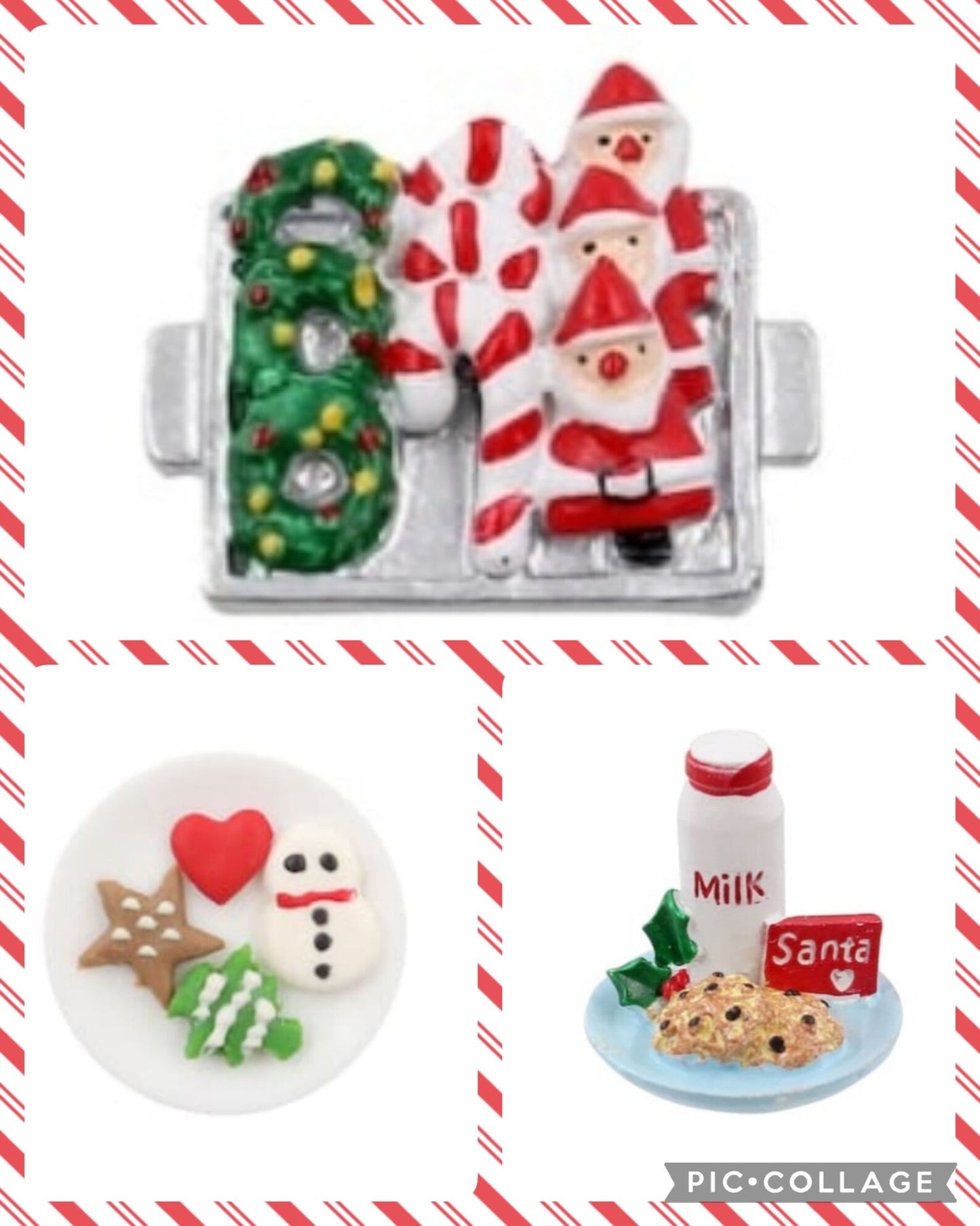 Assorted Dollhouse Christmas Miniatures Christmas Miniatures 1:12 Scale Christmas Decorations