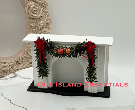 Miniature Christmas Garland I Dollhouse Miniature Fireplace Garland I Miniature Fall Decor