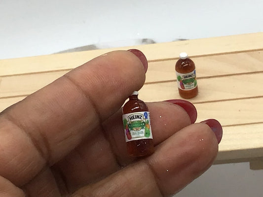 Miniature Condiments I Dollhouse Grocery I Miniature Doll Food Essentials I Miniature Dollhouse Food I 1:12 Scale Dollhouse Accessories