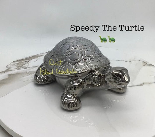 Speedy The Turtle StatueI Turtle Love I Coastal Turtle Decor I Stunning Turtle Statue I Coastal Decor