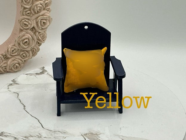 West Virginia Ornament I College Coastal Christmas Adirondack Ornament | West Virginia Christmas Ornament I Go Mountaineers