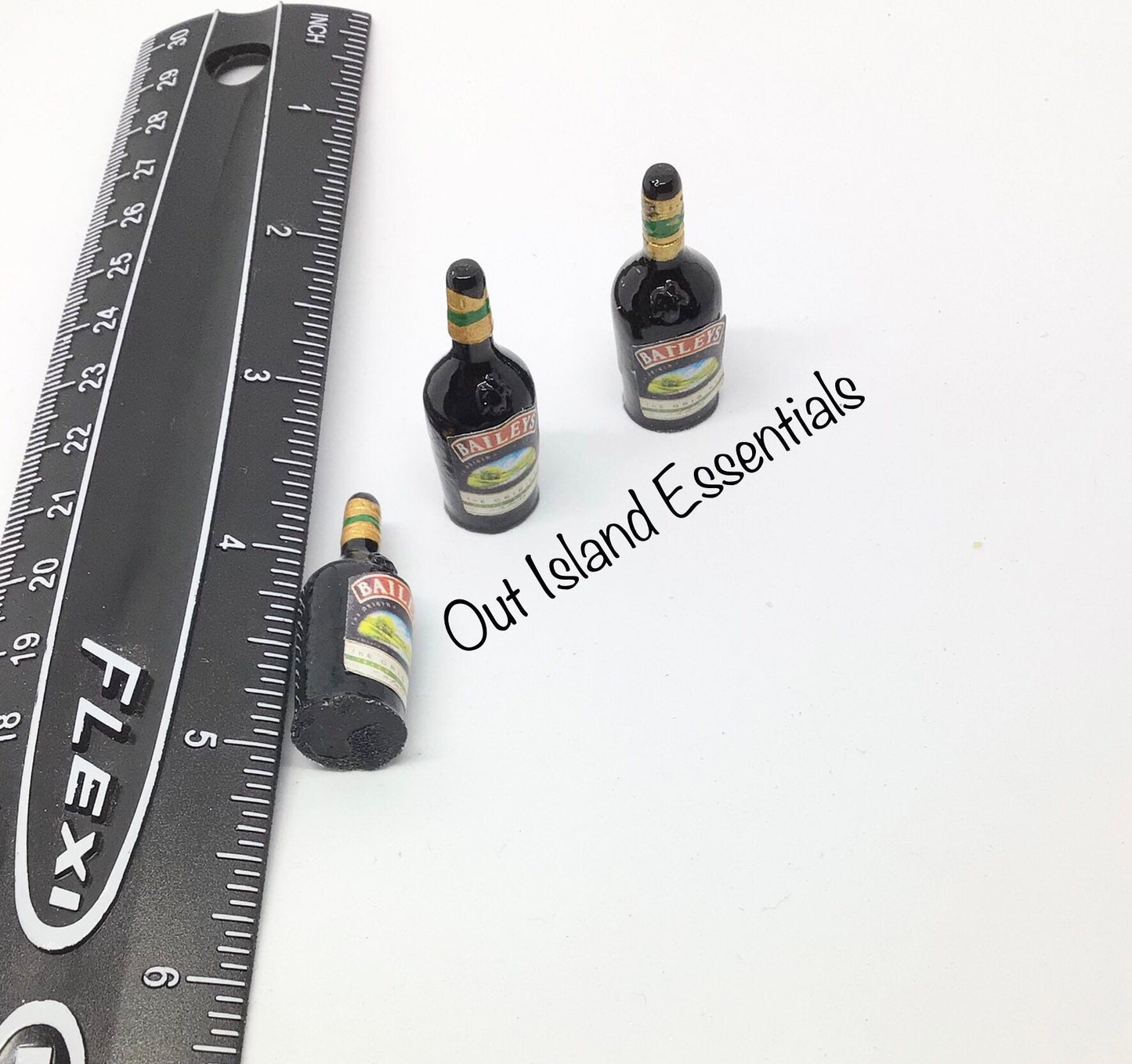 One Dollhouse Dark Rum, Miniature Rum 1:12 Scale