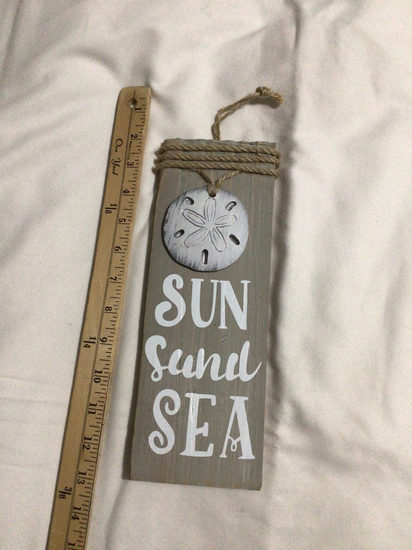 Summer Coastal Sign I Sand Dollar Sign I Wooden Beach Sign I Beach Cottage Sign I Pool Sign I Coastal Wooden Coastal Sign