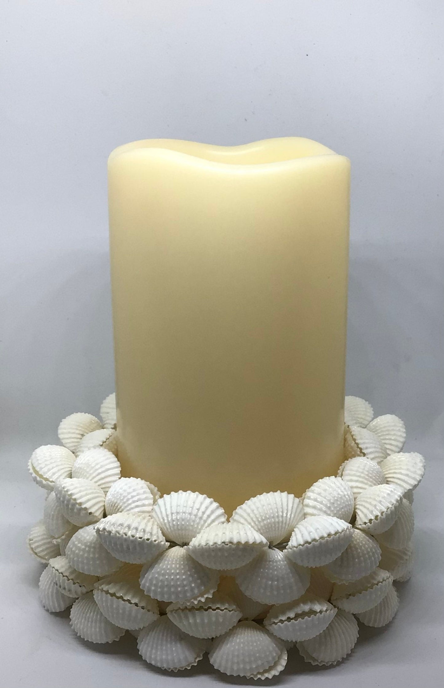 Candle Ring | Candle Holder | Pillar Candle Accents | Pillar Candle Decor | Wedding Candle | Pillar Candle Coastal Additions