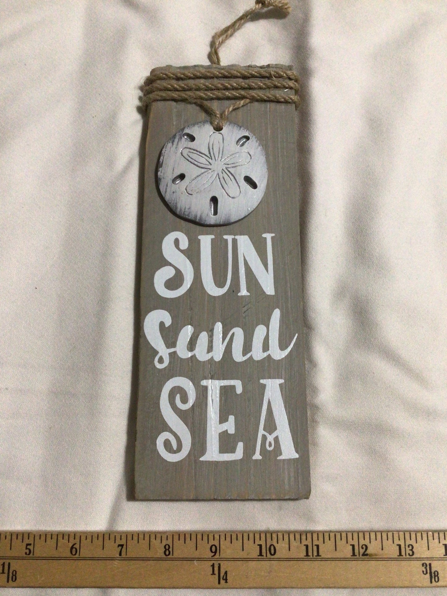 Summer Coastal Sign I Sand Dollar Sign I Wooden Beach Sign I Beach Cottage Sign I Pool Sign I Coastal Wooden Coastal Sign