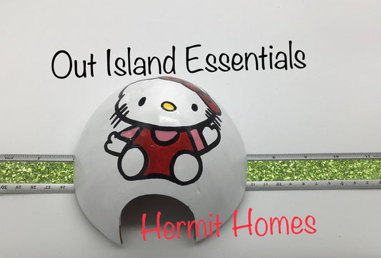 Hermit Crab Home I Hermit Crab Hide Away I Hermit Crab House I Hermit Crab Accessories I Hermit Crab House I Coconut Home For Hermie