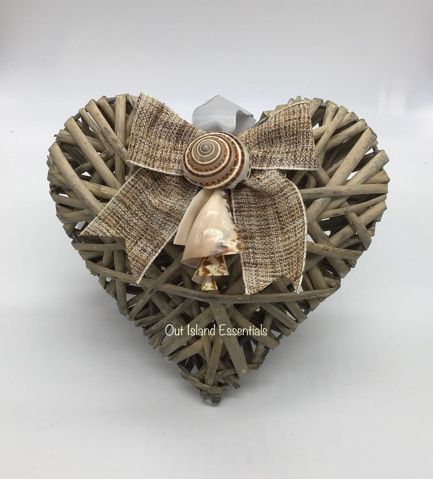 Coastal Driftwood Heart I Driftwood Decor I Coastal Valentine I Driftwood Love I Seashell Love