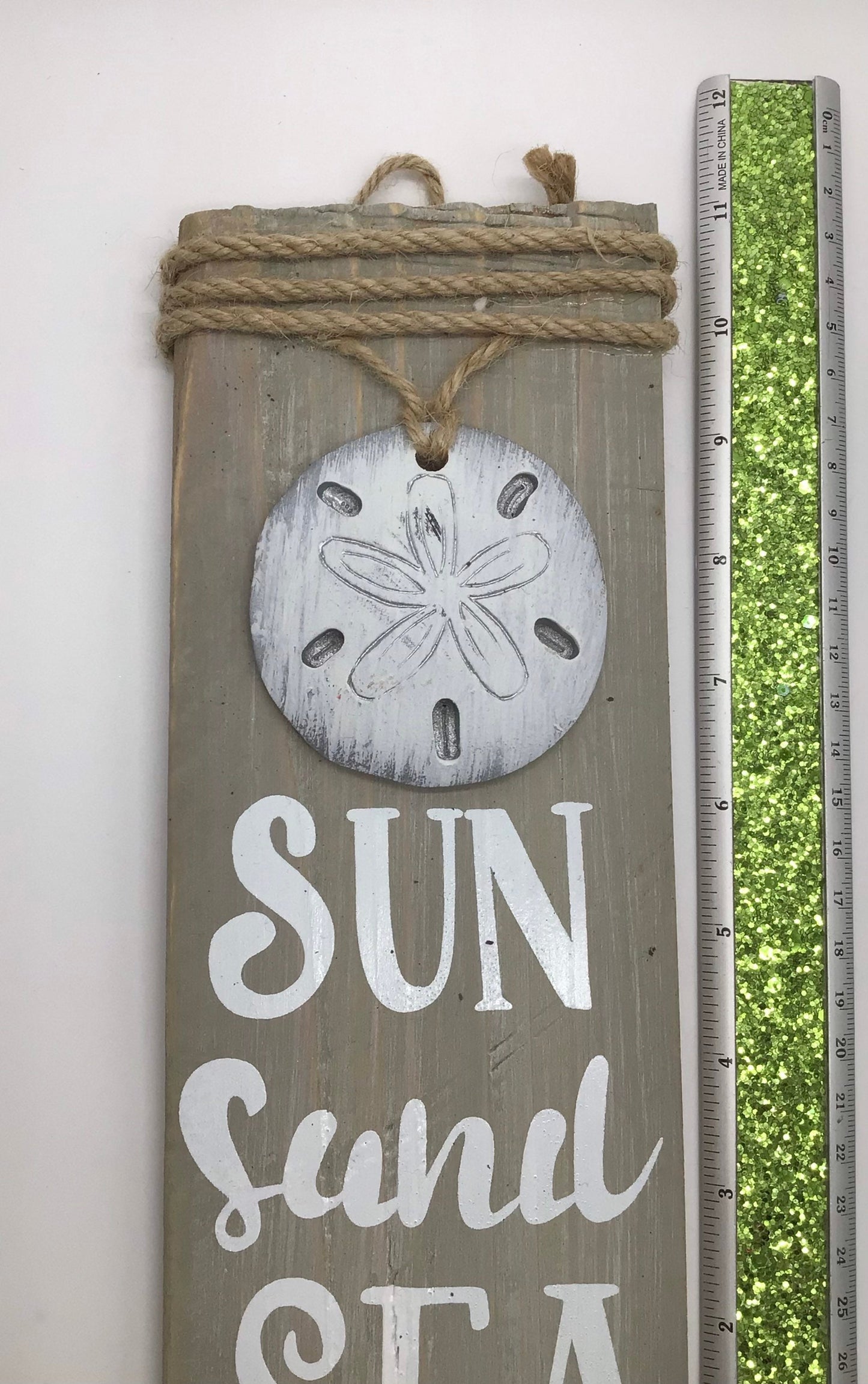 Sun Sand & Sea Wood Sign I Beach Sign I Beach Decor I Coastal Wood Decor I Coastal Wood Sign