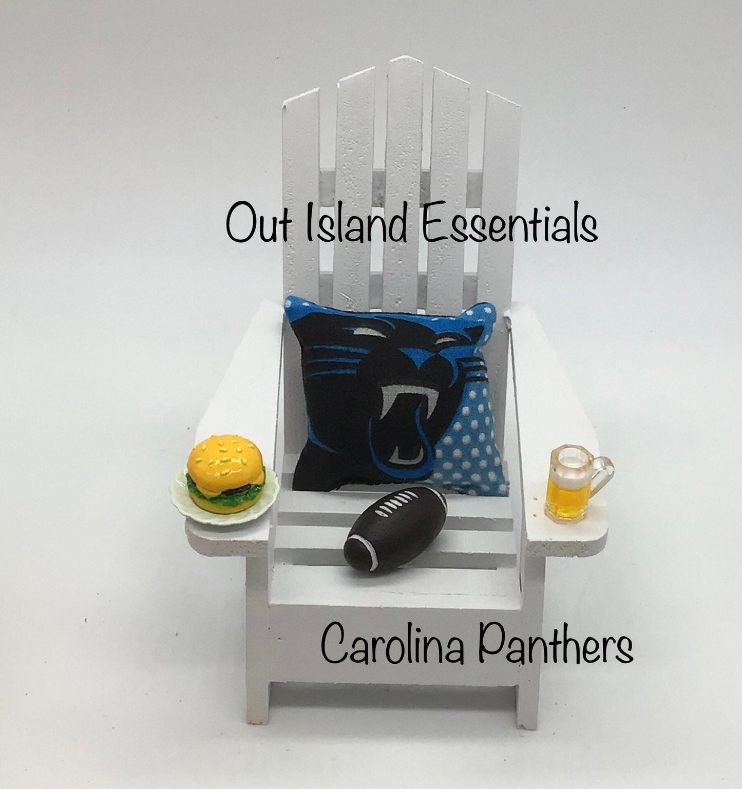 Carolina Panthers Ornament I Pro Football Christmas Ornament I Panthers Christmas Ornament I Carolina Football Coastal Christmas