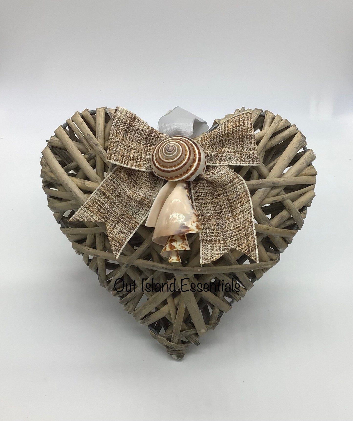 Coastal Driftwood Heart I Driftwood Decor I Coastal Valentine I Driftwood Love I Seashell Love