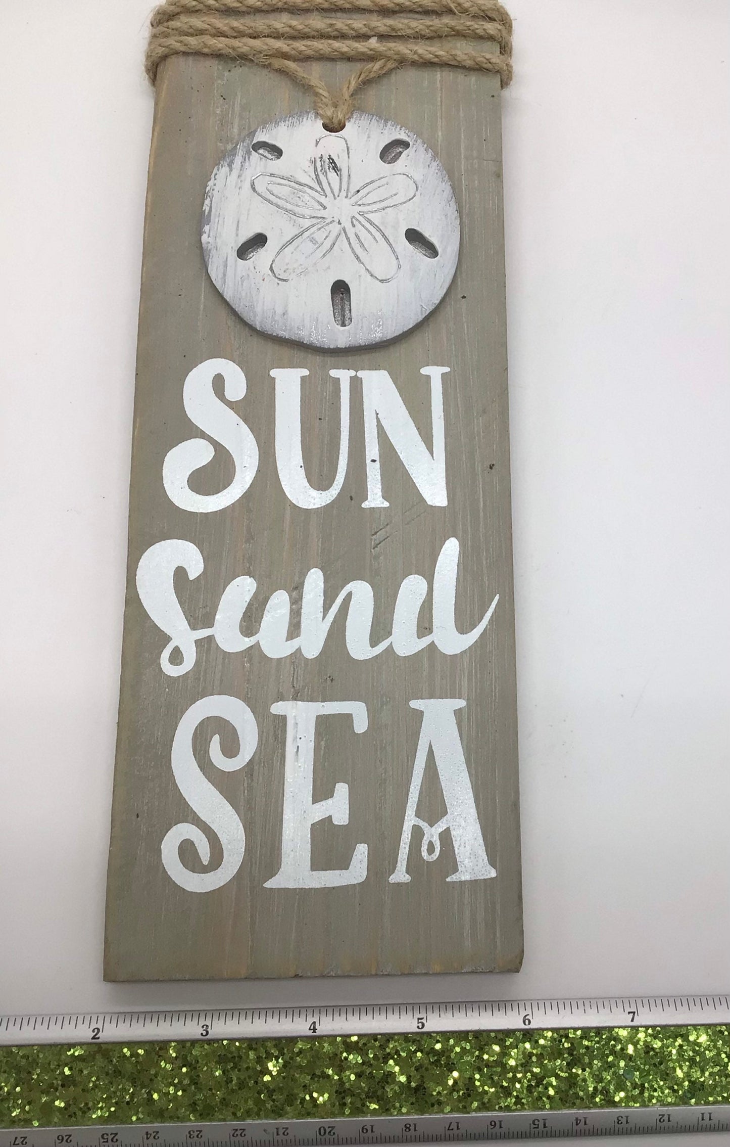 Sun Sand & Sea Wood Sign I Beach Sign I Beach Decor I Coastal Wood Decor I Coastal Wood Sign