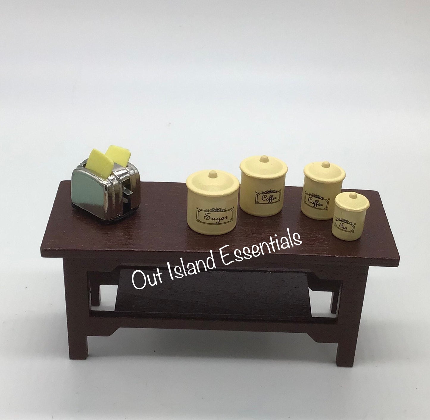 Dollhouse Miniature Toaster I Miniature Doll Kitchen Gadgets I Miniature Dollhouse Food I 1:12 Scale Dollhouse Kitchen Toaster