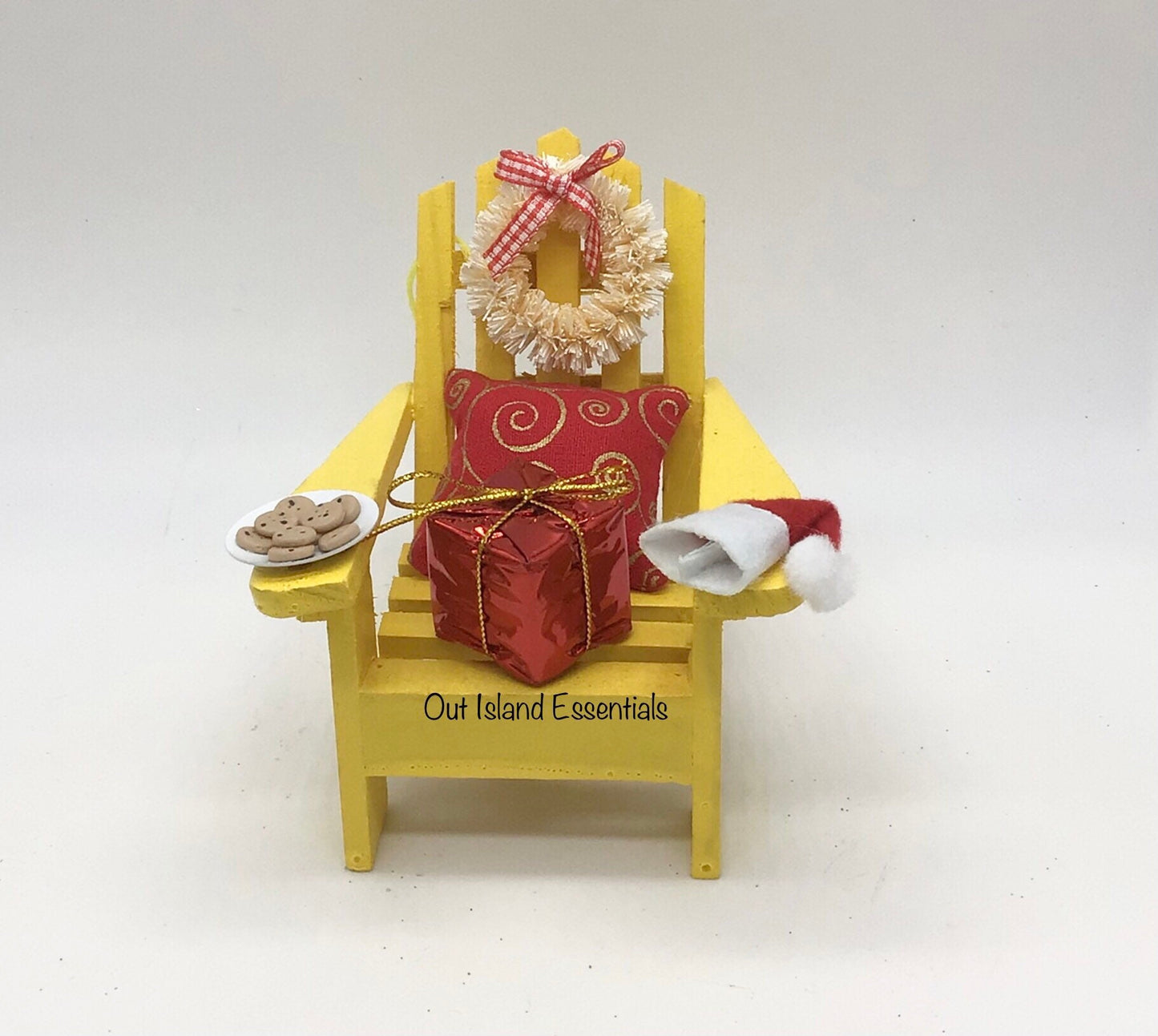 Adirondack Ornament, Christmas Beach Ornament, Adirondack Chair Christmas Ornament, Beach Chair Christmas Ornament, Adirondack Chair