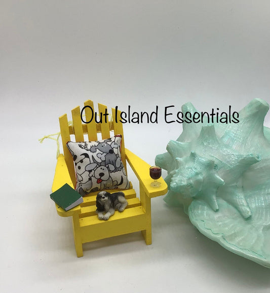 Adirondack Ornament, Christmas Beach Ornament, Adirondack Chair Christmas Ornament, Beach Chair Christmas Ornament, Adirondack Chair