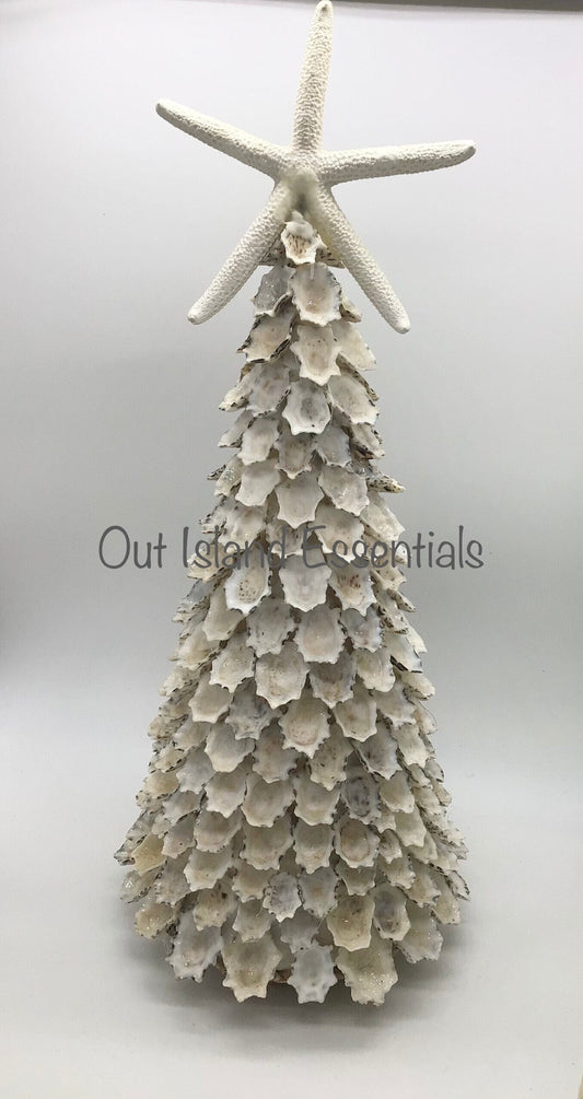 Seashell Christmas Tree I Coastal Christmas Tree I Coastal Decor I Limpet Seashell Tree I Coastal Christmas Decor I Coastal Cottage