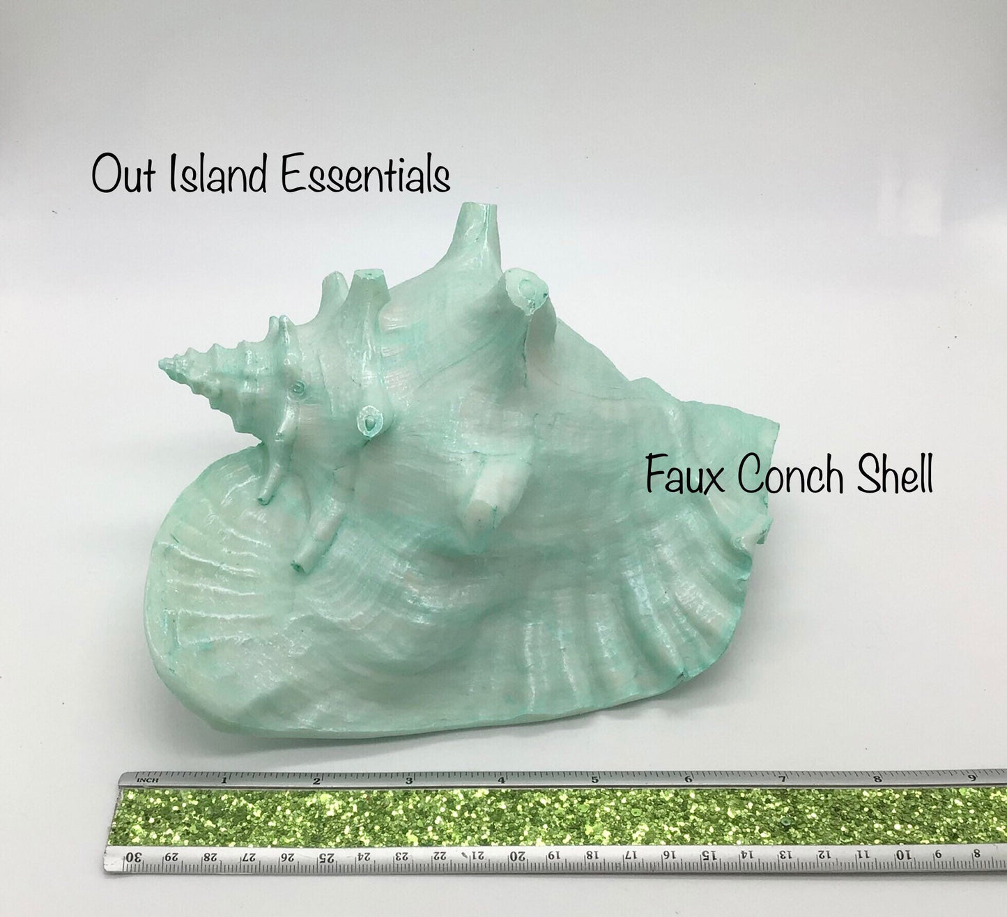 Resin Conch Shell I Resin Seashells I Eco-Friendly Seashells I Faux Conch Shell