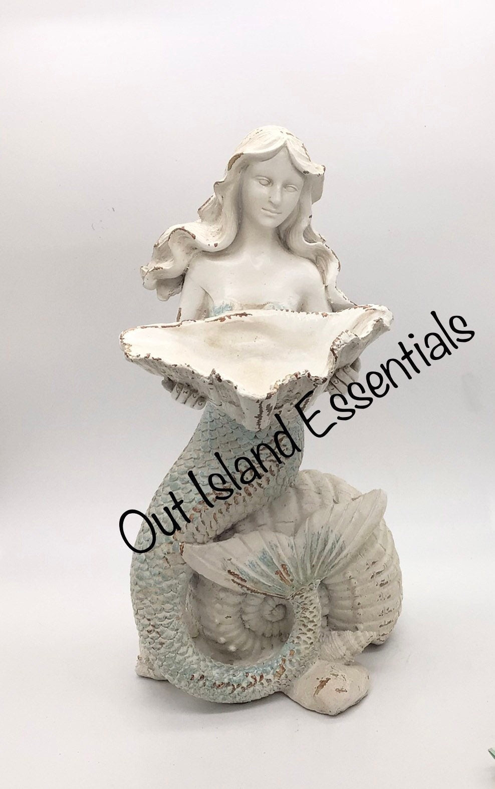 Mommy Mermaid Statue, Mermaid Statues, Daydreaming, Relaxing Mermaid, Mommy And Baby Mermaid