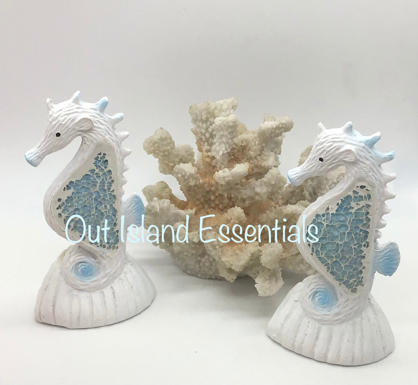 One Seahorse Statue I Coastal Seahorse Lover I Seahorse Statue Decor I Coastal Decor