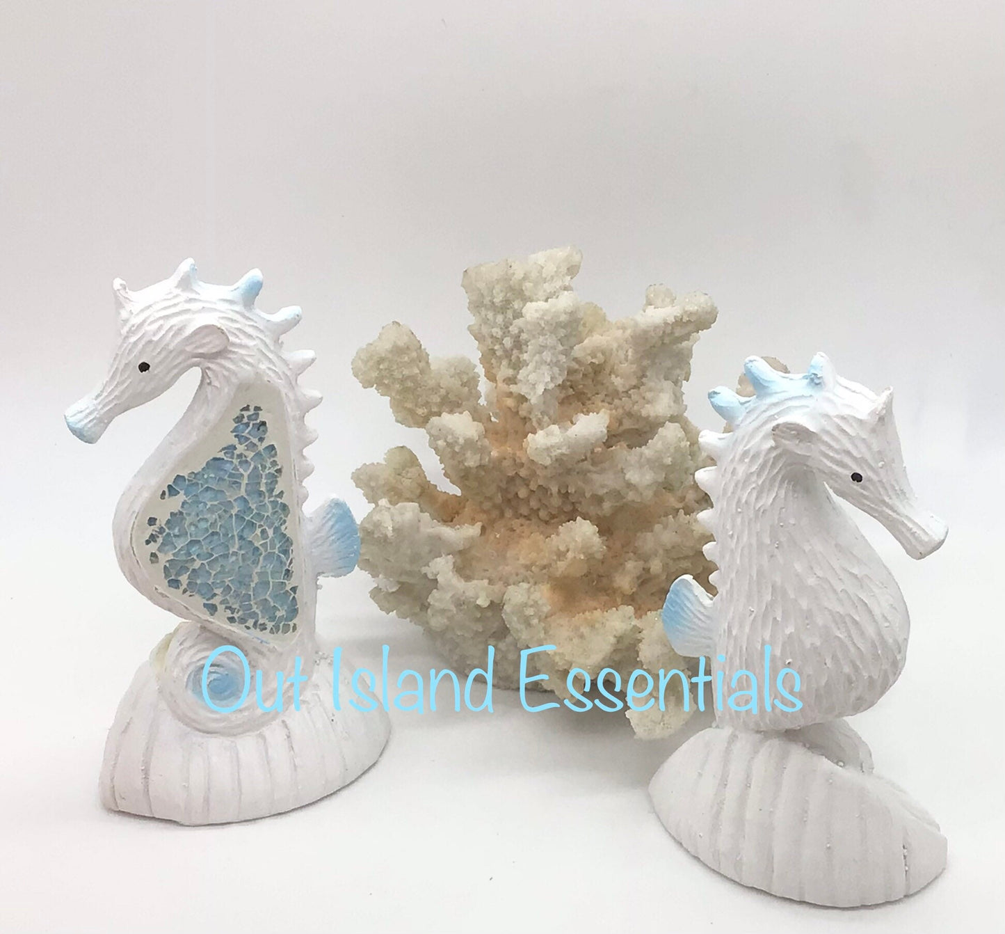 One Seahorse Statue I Coastal Seahorse Lover I Seahorse Statue Decor I Coastal Decor