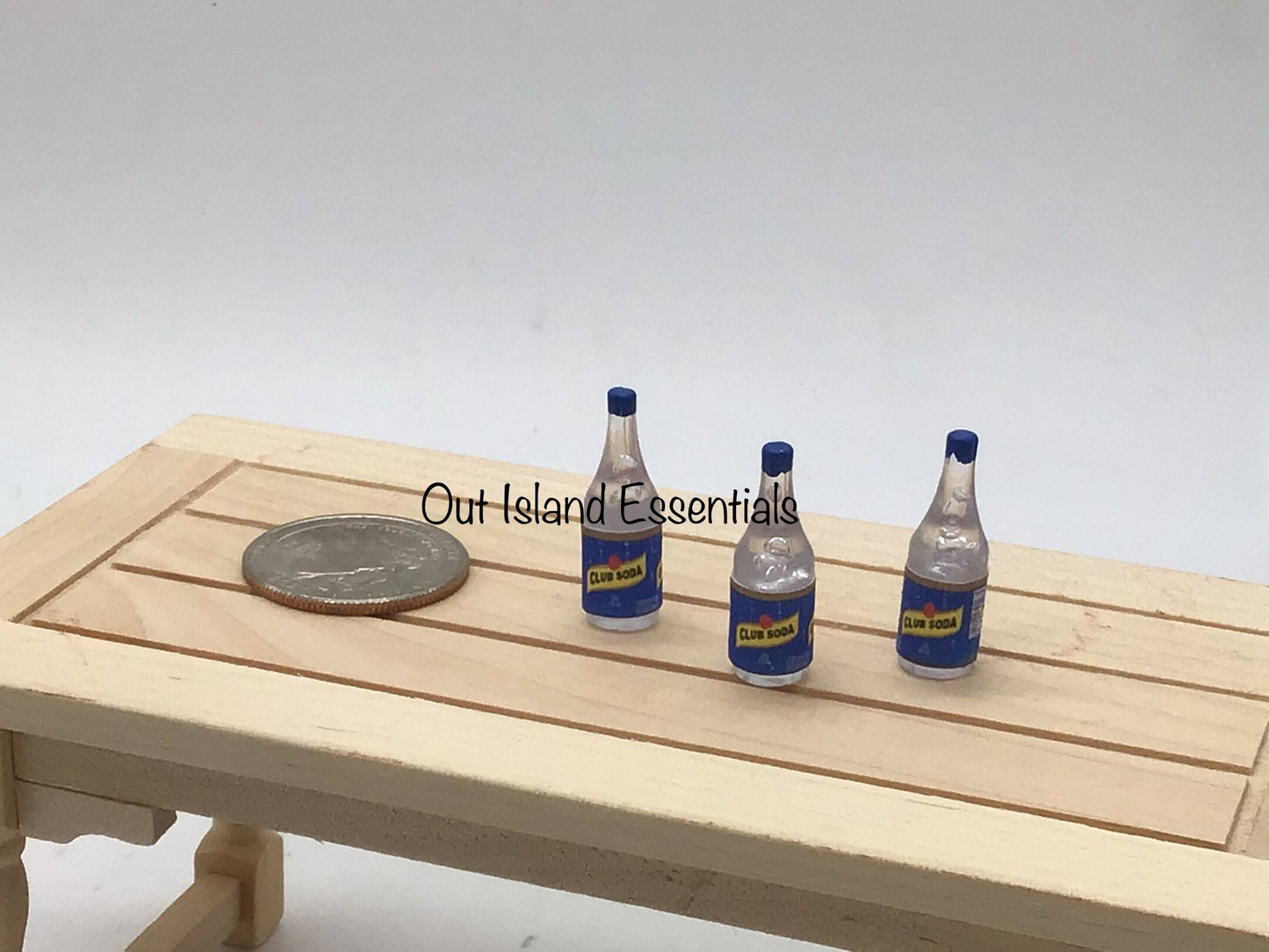 1 Pc. Dollhouse Miniature Club Soda 1:12 Scale