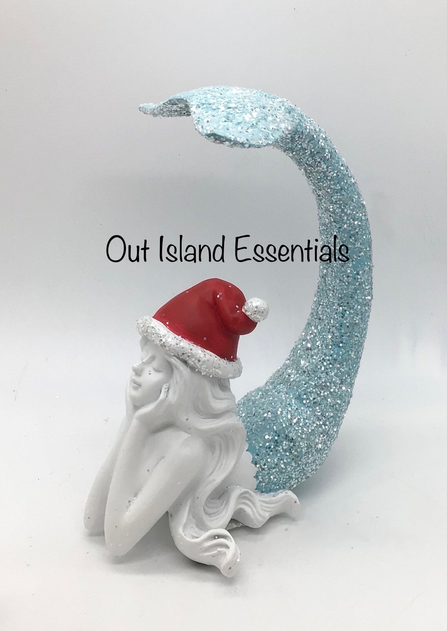 Christmas Mermaid Statue Decoration Daydreaming Christmas Mermaid