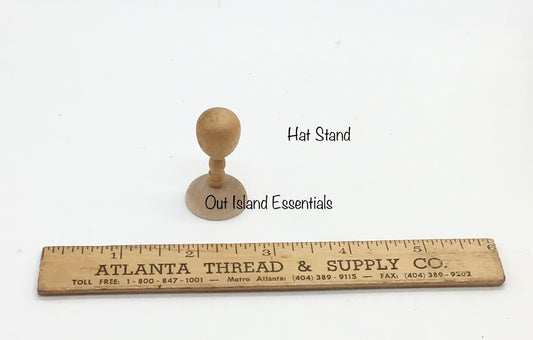 Miniature Hat Stand ONLY I Miniature Women's Hat Stand I Dollhouse 1 12 Scale Hat Display Stand I Miniature Clothing Accessories