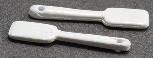 Miniature Spatula 2 Pack, Dollhouse Miniature Cooking 1:12 Scale