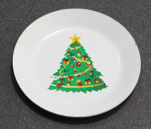 1 Pc. Miniature Christmas Plate