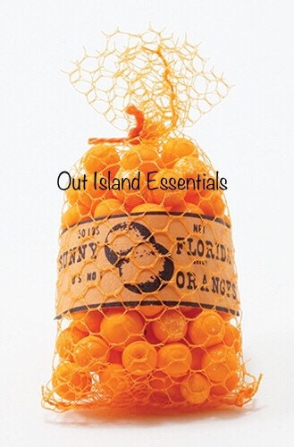 Miniature Bag Of Oranges I Miniature Bag Of Fruits I Dollhouse 1 12 Scale Dollhouse Food I Miniature Fruits