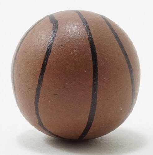 Miniature Basketball I Miniature Basketball I Dollhouse Miniature Sports I Dollhouse 1:12 Scale Team Sports