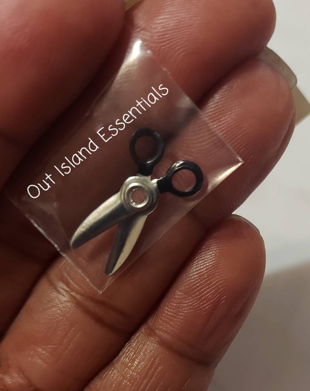 Miniature Dollhouse Scissors I Miniature Realistic Scissors I Miniature Dollhouse Sewing Supplies I 1:12 Scale Dollhouse Sewing Supplies