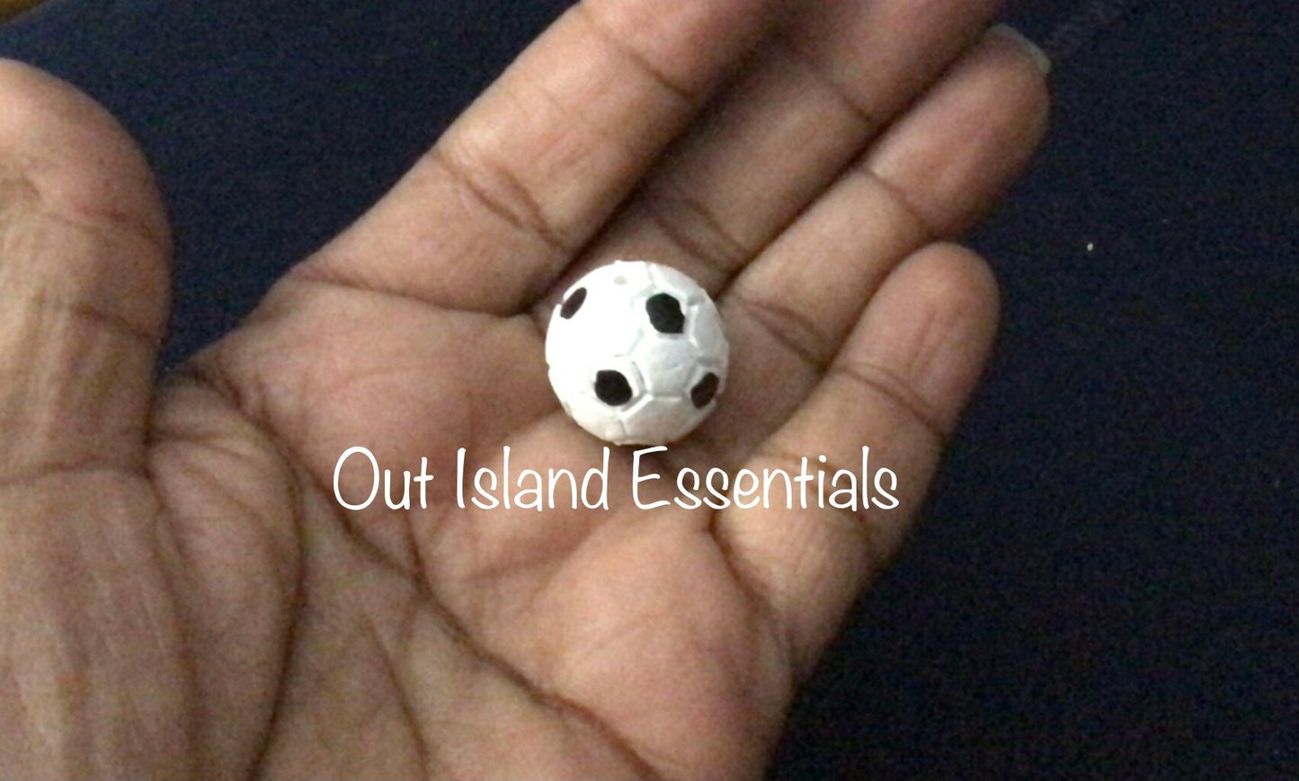 Miniature Soccer Ball I Miniature Football Ball I Dollhouse Miniature Sports I Dollhouse 1:12 Scale Team Sports