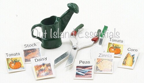 10 Pcs. Dollhouse Miniature Gardening Kit