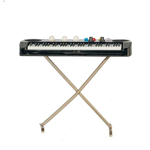 Miniature Key Board I Miniature Electric Piano I Miniature Music I Miniature Musician I 1:12 Scale Doll Instruments