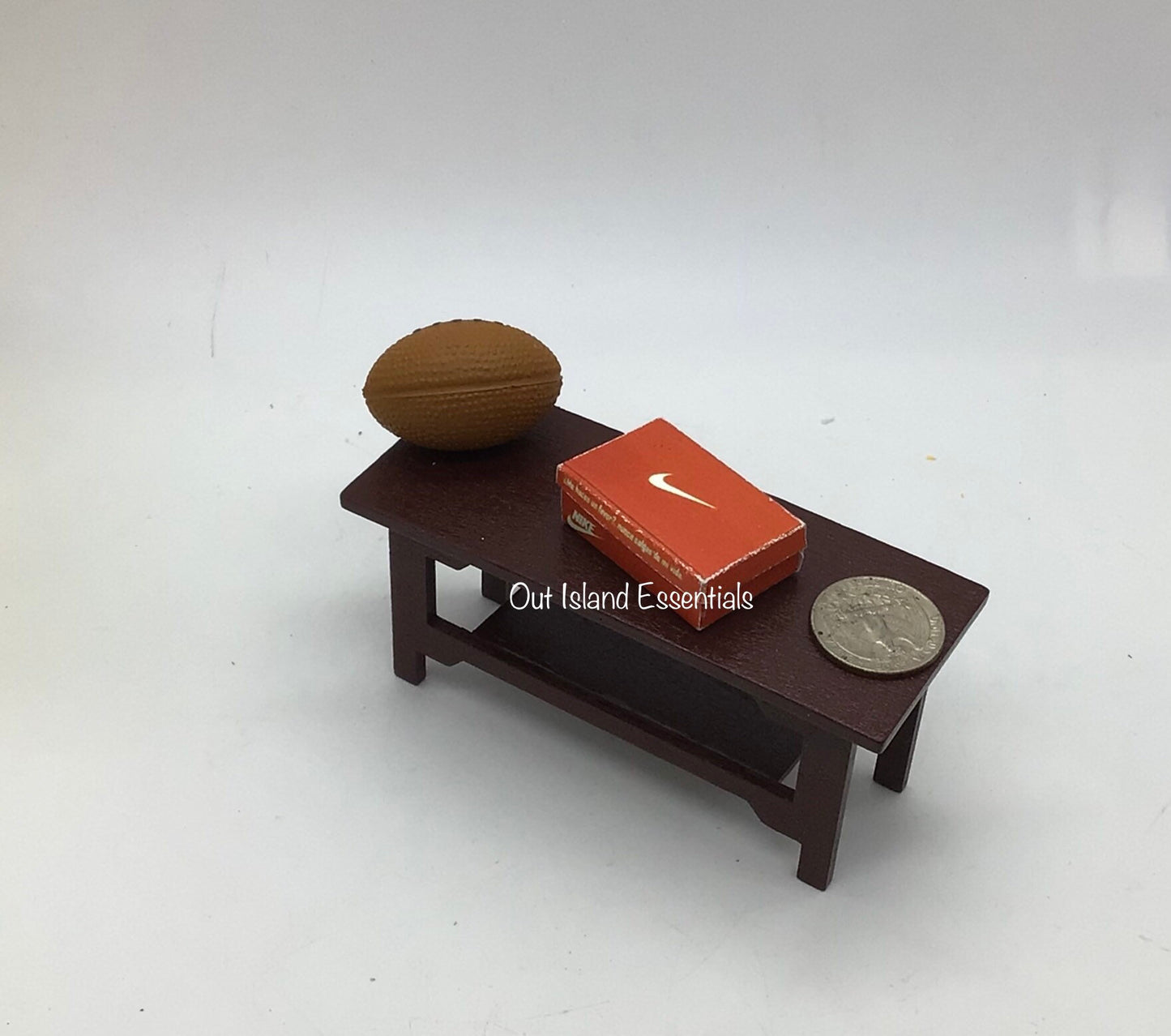 Miniature Popular Brand Shoe Box I Dollhouse Popular Brands I Miniature Doll Sneaker Box I Miniature Orange Boxes I 1:12 Scale