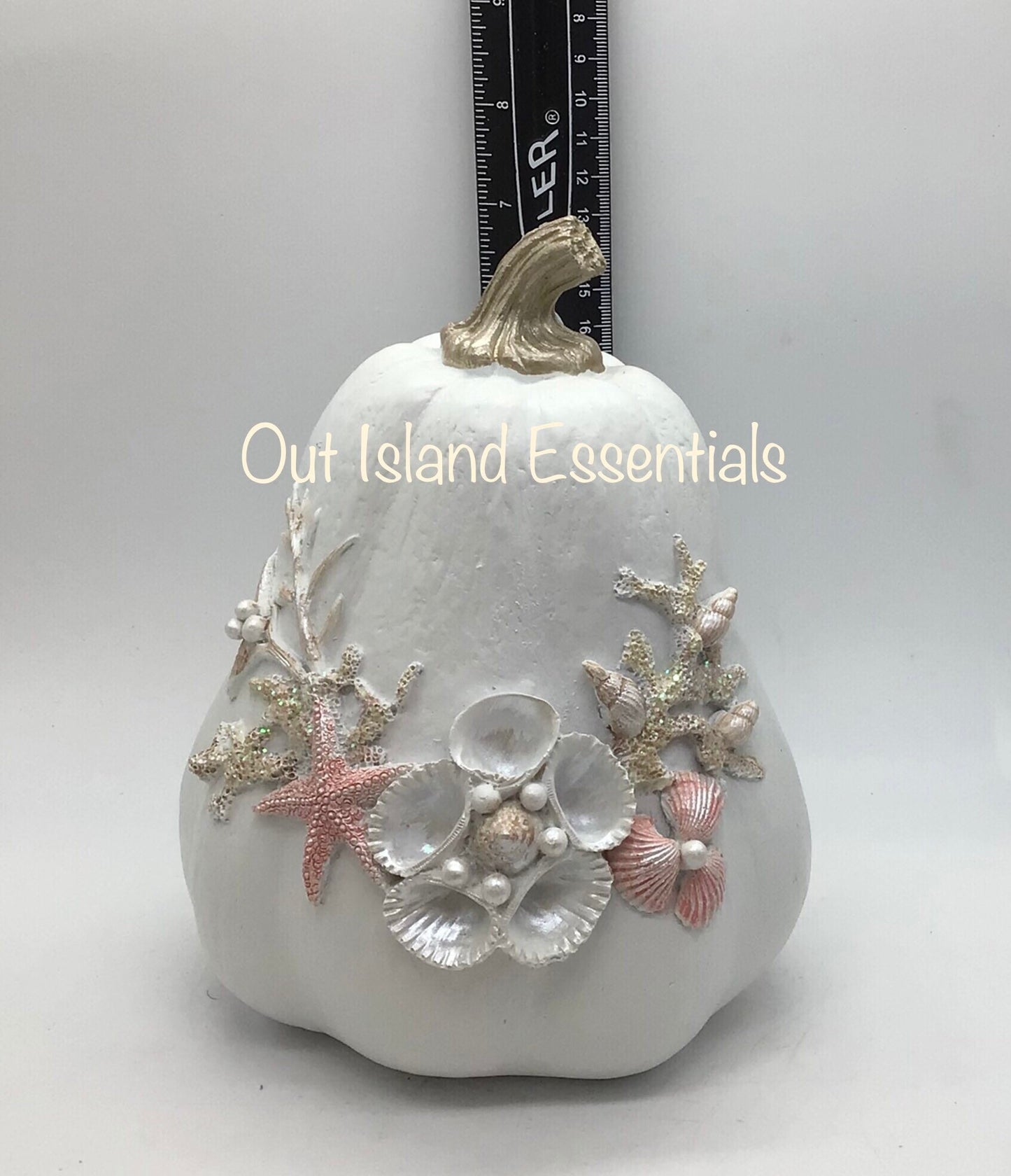 Coastal Fall Pumpkin I Coastal Thanksgiving I Coastal Thanksgiving Decor I Fall Accessories