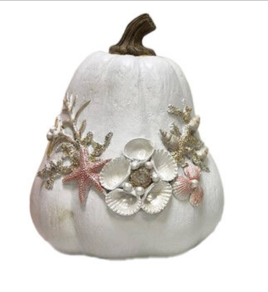 Coastal Fall Pumpkin I Coastal Thanksgiving I Coastal Thanksgiving Decor I Fall Accessories