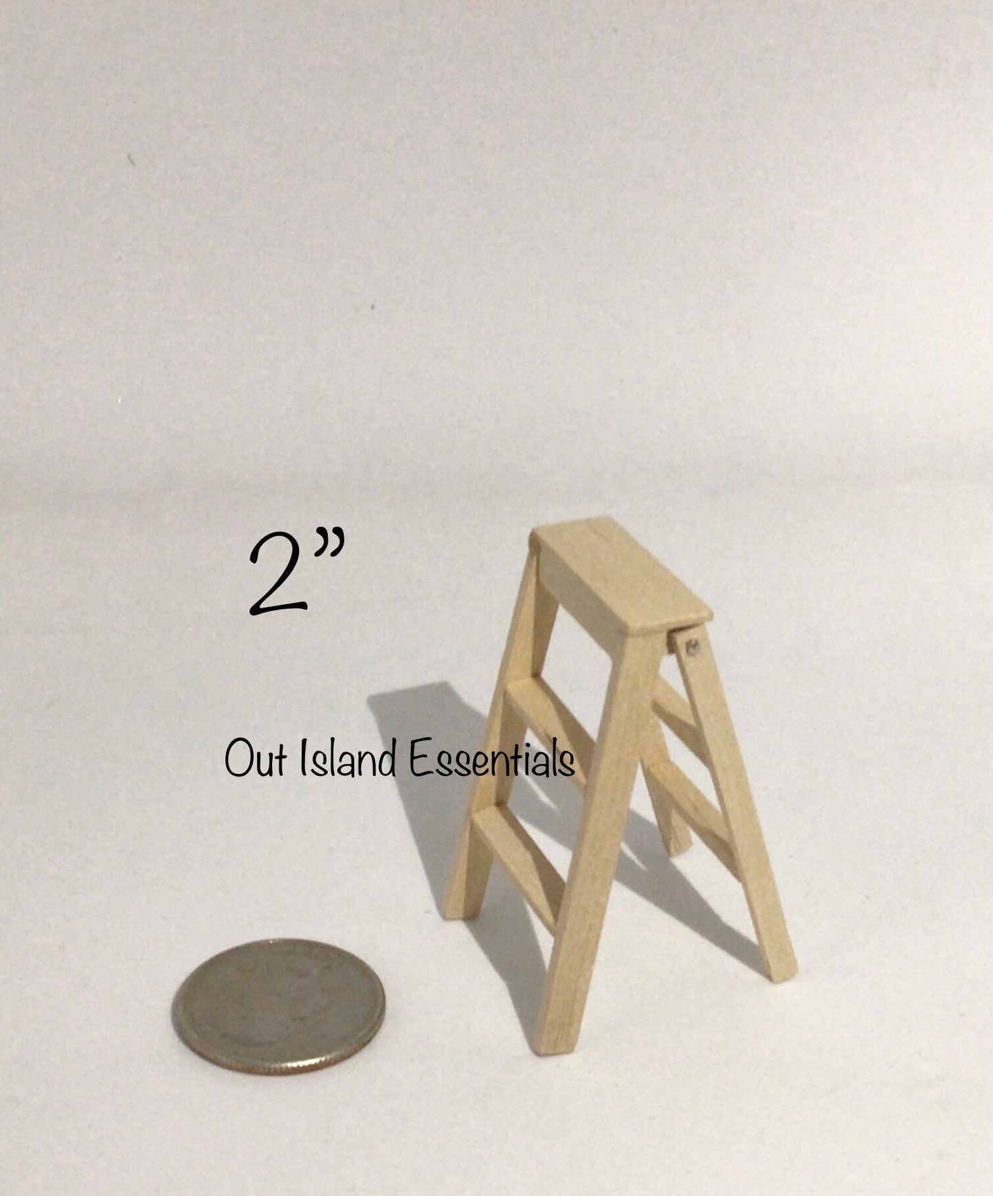 1:12 Scale Dollhouse Miniature Ladder