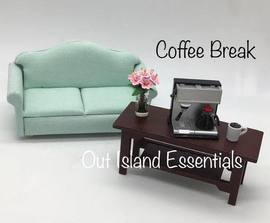 1:12 Scale Dollhouse Miniature Expresso Machine With Coffee Cup