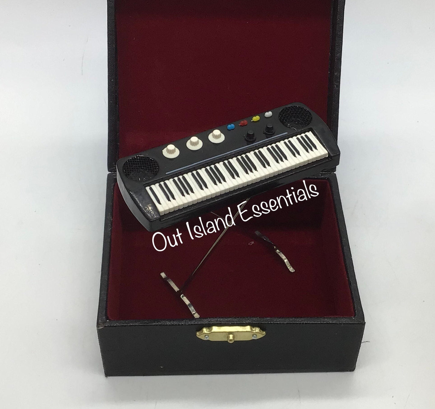 Miniature Key Board I Miniature Electric Piano I Miniature Music I Miniature Musician I 1:12 Scale Doll Instruments