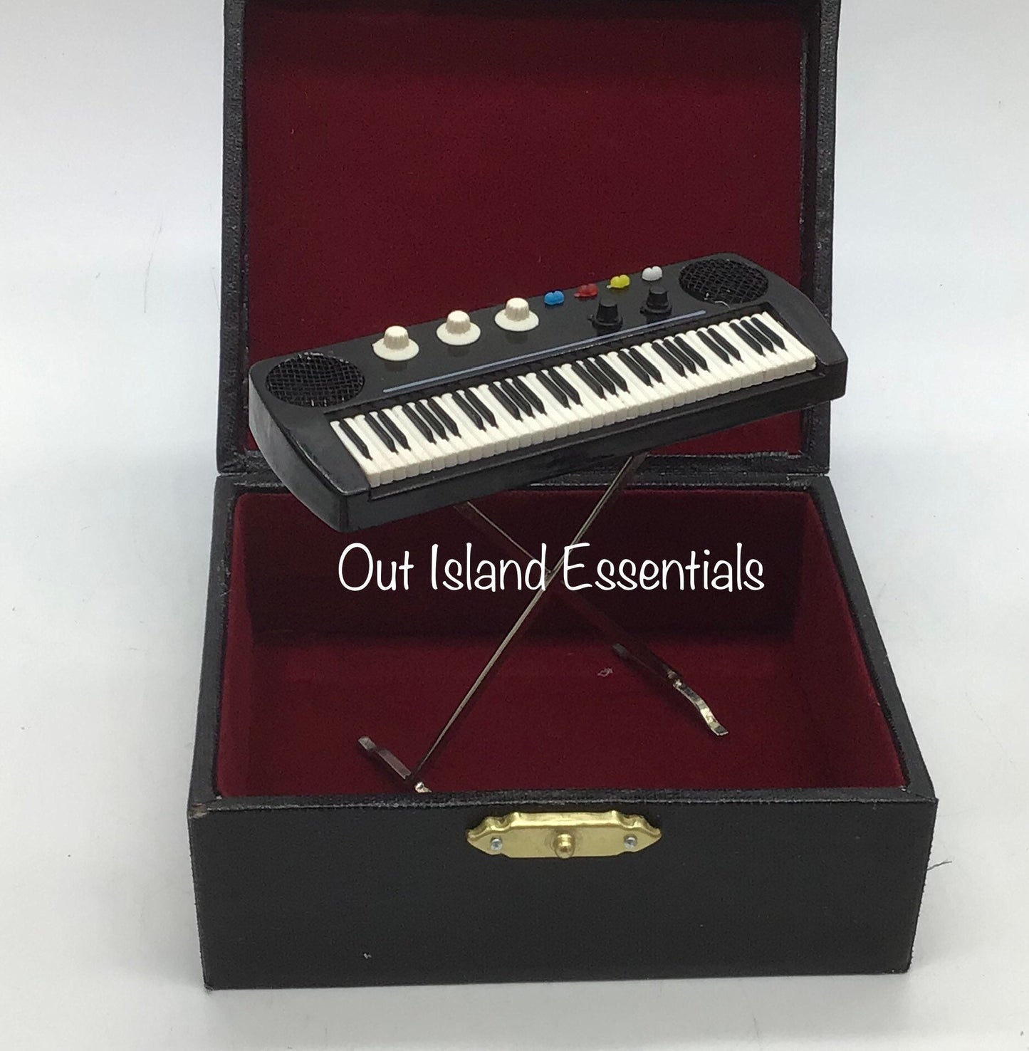 Miniature Key Board I Miniature Electric Piano I Miniature Music I Miniature Musician I 1:12 Scale Doll Instruments