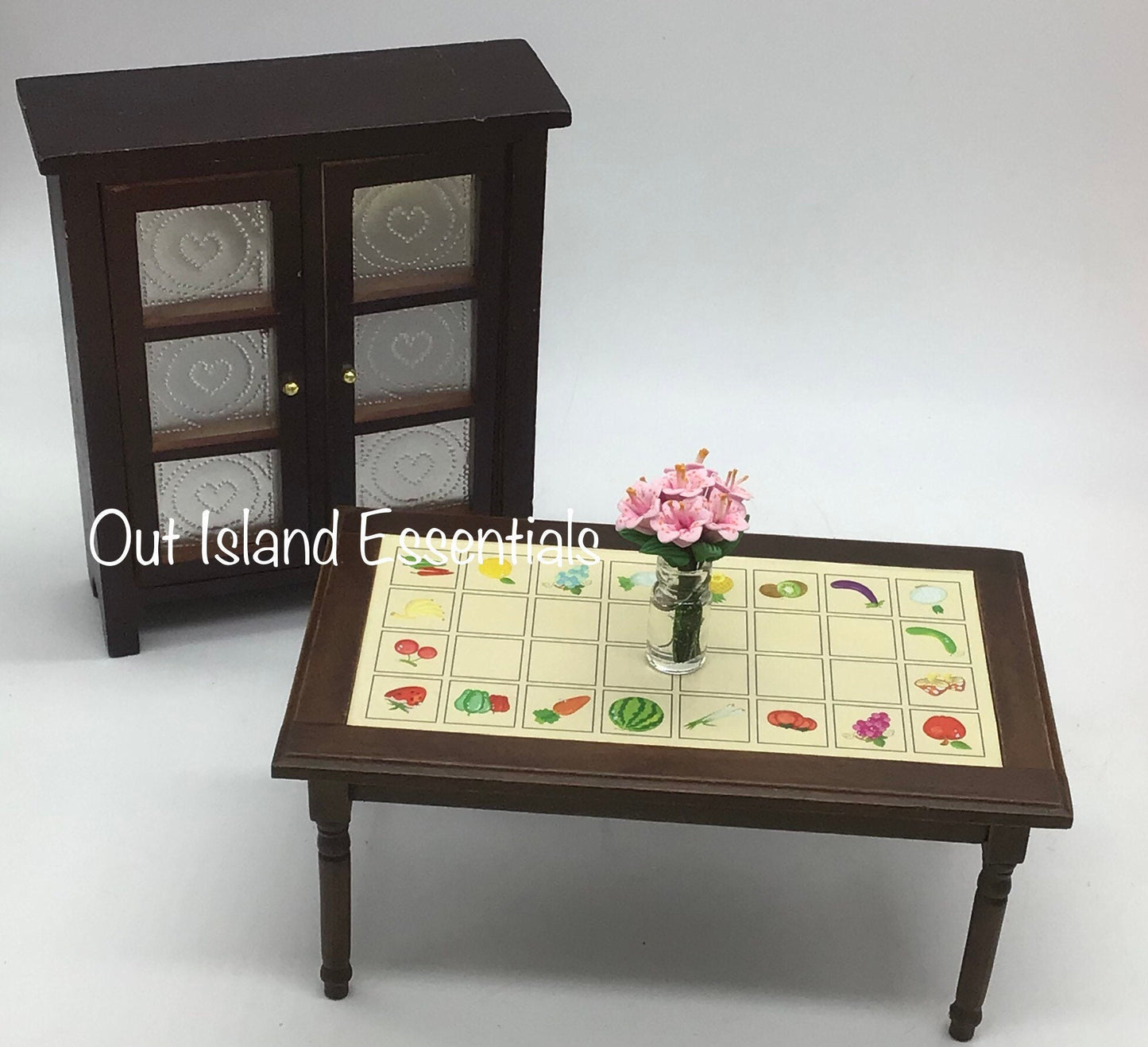 1:12 Scale Dollhouse Miniature Kitchen Table