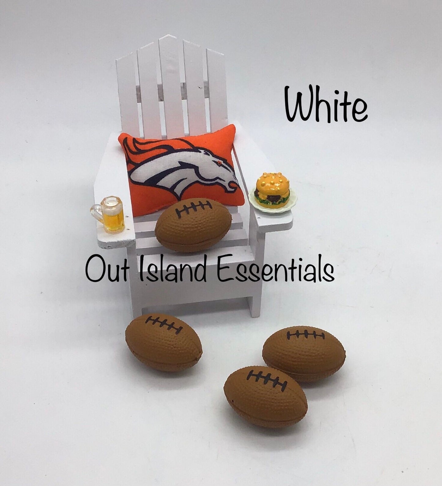 Denver Broncos Christmas Ornament I NFL Football Christmas Ornament I Broncos Christmas Ornament I Denver Broncos Coastal Christmas