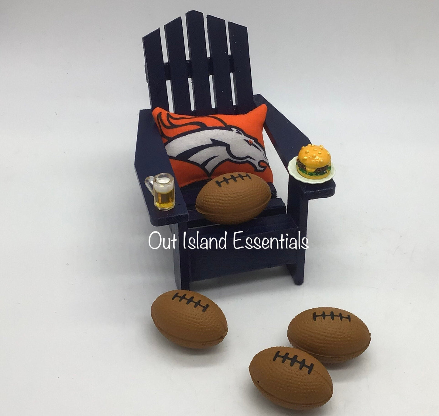Denver Broncos Christmas Ornament I NFL Football Christmas Ornament I Broncos Christmas Ornament I Denver Broncos Coastal Christmas