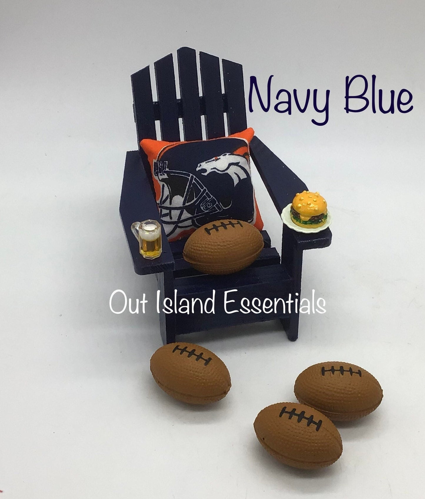 Denver Broncos Christmas Ornament I NFL Football Christmas Ornament I Broncos Christmas Ornament I Denver Broncos Coastal Christmas