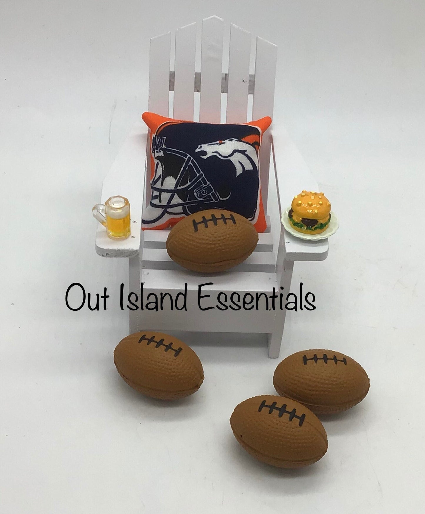 Denver Broncos Christmas Ornament I NFL Football Christmas Ornament I Broncos Christmas Ornament I Denver Broncos Coastal Christmas