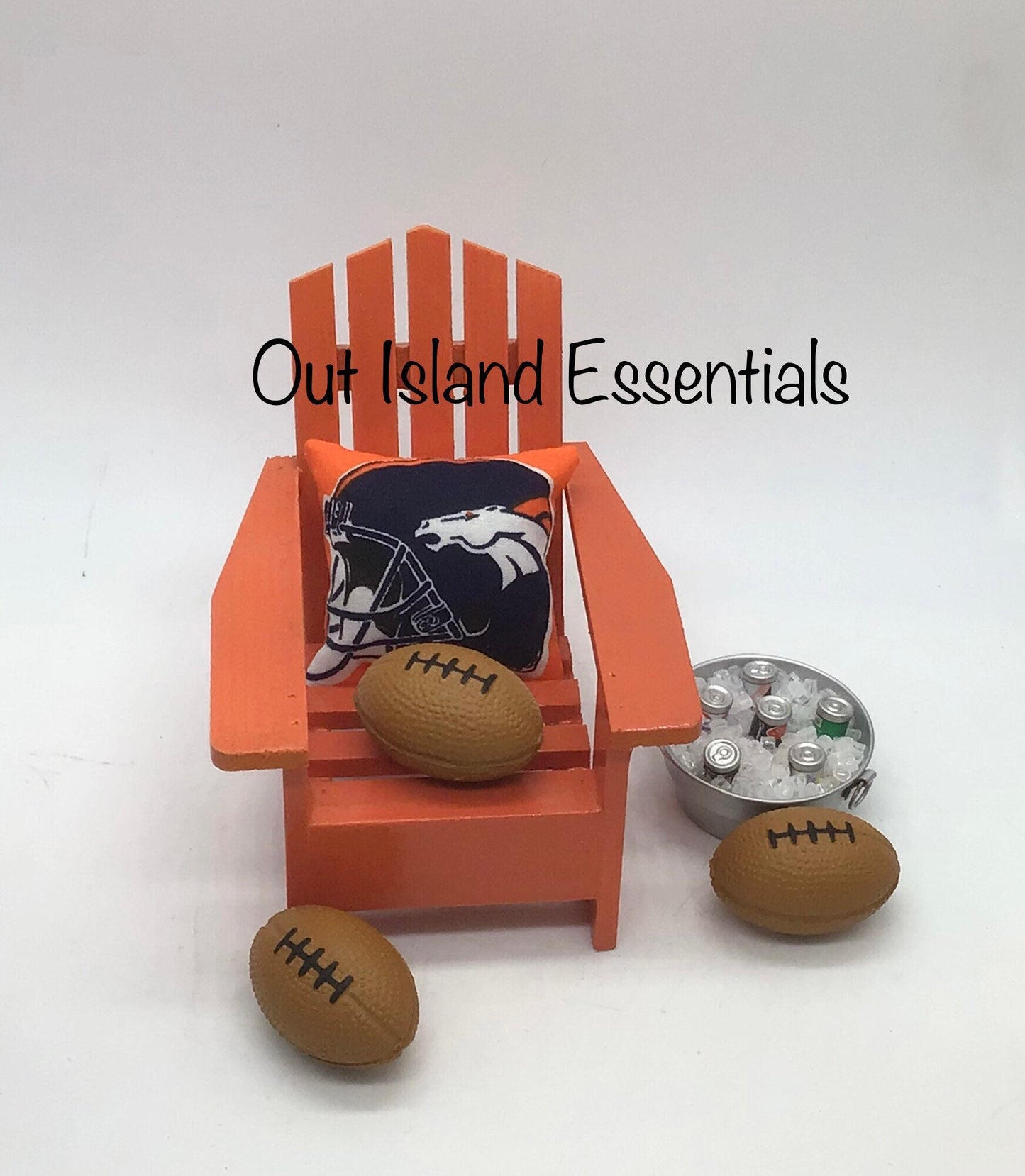 Denver Broncos Christmas Ornament I NFL Football Christmas Ornament I Broncos Christmas Ornament I Denver Broncos Coastal Christmas